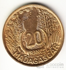 Мадагаскар 20 франков 1953