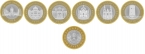 Беларусь набор 6 монет 2018 Архитектура Беларуси (блистер)