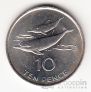 Остров Святой Елены 10 пенсов 1998