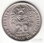 Мавритания 20 угий 1974