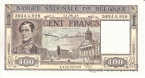 Бельгия 100 франков 1948