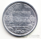 Французская Полинезия 50 сентим 1965