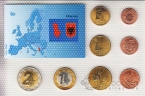 Албания набор пробных евро 2008