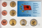 Албания набор пробных евро 2008