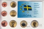 Остров Эланд набор пробных евро 2012