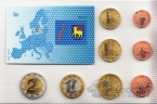 Остров Эланд набор пробных евро 2012