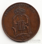 Швеция 5 оре 1881