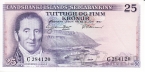 Исландия 25 крон 1957