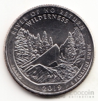 США 25 центов 2019 Национальные парки - River of No Return Wilderness Р