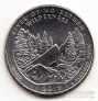 США 25 центов 2019 Национальные парки - River of No Return Wilderness S