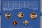 Норвегия набор 5 монет 2000 Миллениум (Proof, блистер)