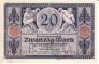Германия 20 марок 1915