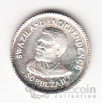 Эсватини - Свазиленд 5 центов 1968 Независимость