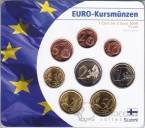 Финляндия набор 8 монет евро 2009 (блистер)