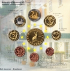 Словения набор пробных евро 2004 (блистер)
