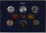Андорра набор 9 монет 2003 (блистер)