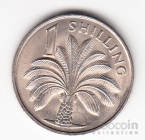Гамбия 1 шиллинг 1966