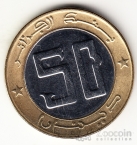 Алжир 50 динар 2004 50 лет Революции (UNC)