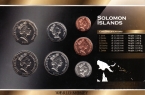 Соломоновы острова набор 8 монет 2005 (блистер)