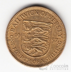 Джерси 1/4 шиллинга 1957