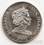 Острова Кука 1 доллар 2001 Чемпионат мира по футболу в Германии-2006