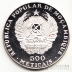 Мозамбик 500 метикал 1989 Рыбы