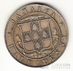 Ямайка 1/2 пенни 1907