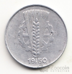 ГДР 10 пфеннигов 1950 Е [1]