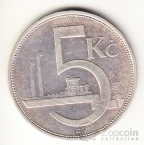 Чехословакия 5 крон 1930
