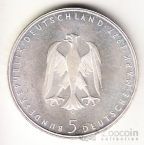 ФРГ 5 марок 1977 Генрих фон Клейст