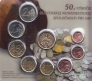 Словакия набор 8 монет евро 2020 с жетоном Словенская нумизматика (блистер)
