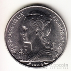 Заморские регионы Франции - Реюньон 50 франков 1964