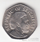 Сейшельские острова 5 рупий 1976 Независимость