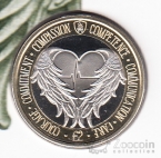 Южная Георгия и Южные Сандвичевы острова 2 фунта 2020 200 лет со Дня рождения Флоренс Найтингейл (блистер)