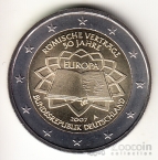 Германия 2 евро 2007 Римский договор A
