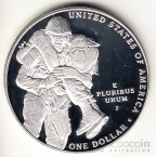 США 1 доллар 2011 Медали за отвагу (Proof)