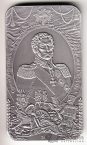 Острова Кука 5 долларов 2010 Герои Отечественной войны 1812 - П.И. Багратион