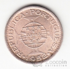 Ангола 10 эскудо 1952