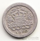 Нидерланды 5 центов 1908