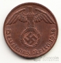 Германия 1 пфенниг 1938 D