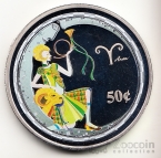 Острова Кука 50 центов 2003 Знаки зодиака - Овен