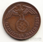 Германия 2 пфеннига 1939 E
