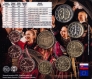 Словакия набор 8 монет евро 2020 с жетоном 20 лет театру танца (блистер)