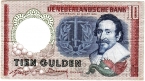 Нидерланды 10 гульденов 1953