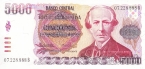 Аргентина 5000 песо 1984-1985