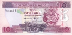 Соломоновы острова 10 долларов 2006-2011