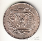 Доминиканская Респ. 25 сентаво 1967