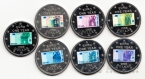 Острова Кука набор 7 монет 2003 Год Евровалюты