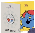 Великобритания 5 фунтов 2021 Мистер Мэн - Mr. Men and Little Miss (цветная, блистер)
