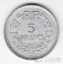 Франция 5 франков 1947 Буква B